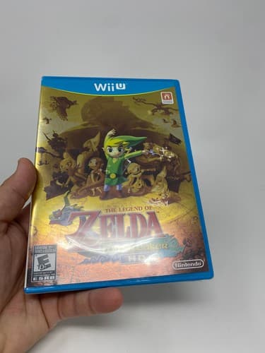 Legend of Zelda The Windwaker HD Nintendo Wii U Brand New Factory Sealed GOLD — photo 5