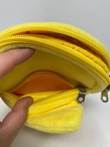 Pokémon Pokemon Pouch Stuffed Pochette Pikachu Tail Shoulder Bag Plush Japan JP — photo 2