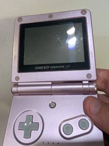 Nintendo Game Boy Advance SP Pink Console AGS-001 - JP Vers - US Seller - Tested — photo 6