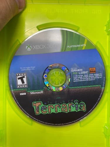 Microsoft Xbox 360 Terraria Xbox Video Game Complete CIB — photo 8