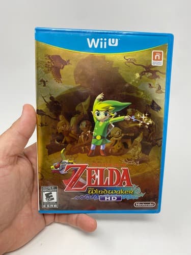 Legend of Zelda The Windwaker HD Nintendo Wii U Brand New Factory Sealed GOLD