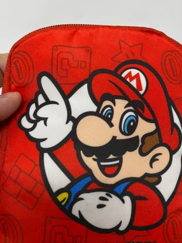Nintendo Super Mario Pocketable Bag Japan Limited Edition 15 x 15 cm From Japan — photo 2