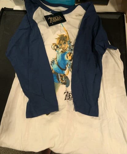 The Legend of Zelda Breath Of The Wild Adult Size Large M Raglan Loot Crate Wear — photo 6