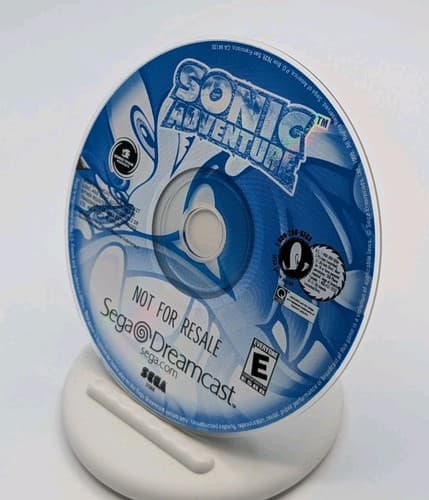Sonic Adventure 1 - Sega Dreamcast NFR Not for Resale - Disc Only - Resurfaced — photo 3