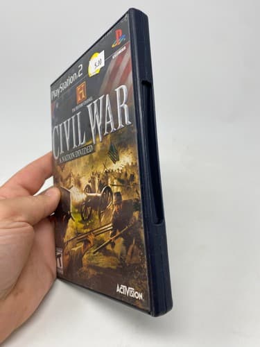 History Channel: Civil War A Nation Divided (PS2, 2006) Complete CIB Tested — photo 2