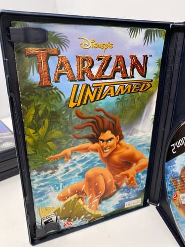 Disney's Tarzan: Untamed (PlayStation 2, 2001) Complete Tested CIB — photo 8