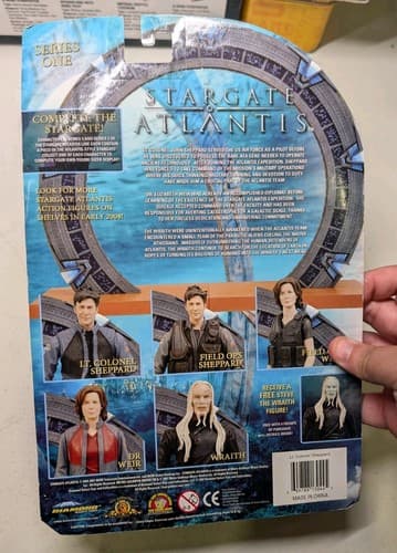 Stargate Atlantis Lt Colonel John Sheppard Diamond Select Action Figure NIB — photo 4