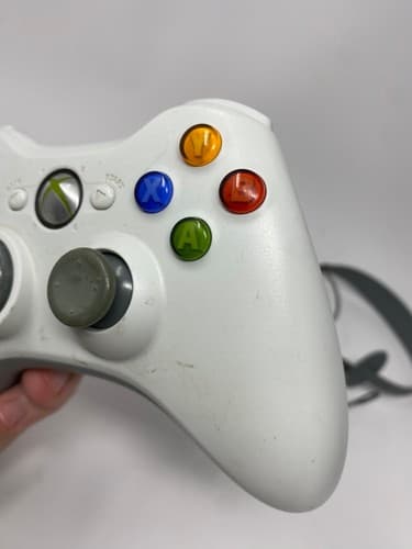 Microsoft Xbox 360 Wireless Controller White with Charging Cable and Headset OEM — photo 4