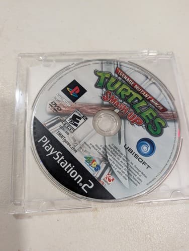 Sony PlayStation 2 PS2 Disc Only TESTED Teenage Mutant Ninja Turtles: Smash-Up — photo 2