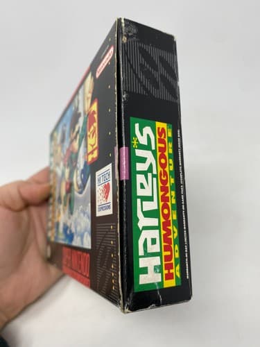 Harley's Humongous Adventure SNES Super Nintendo CIB Box Manual Cart READ — photo 3