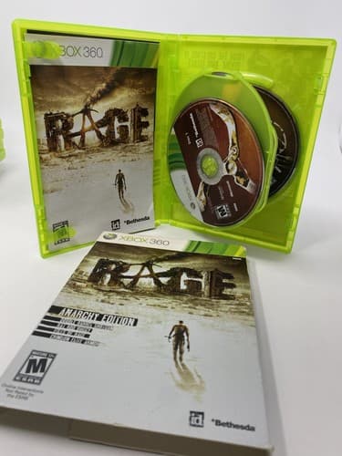 Lot of 4 Assorted Xbox 360 Video Games Thief Rage Anarchy Edition Metro Bureau — photo 9