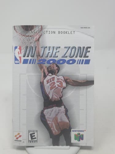 NBA in the Zone 2000 N64 - Authentic Complete In Box CIB - Reg Card Rare — photo 9