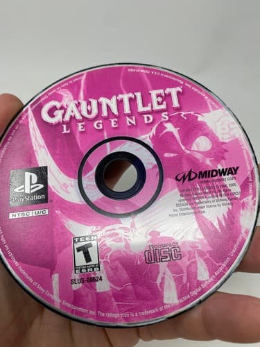 Gauntlet Legends Sony PlayStation 1 PS1 2000 Video Game DISC ONLY Action RPG — photo 3