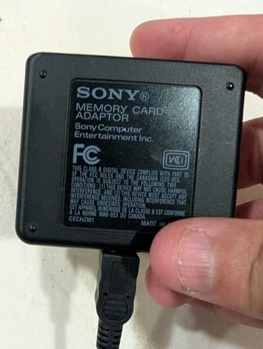 Official Sony PS2 to PS3 Memory Card Adaptor (OEM) Transfer Adapter CECHZM1 — photo 3