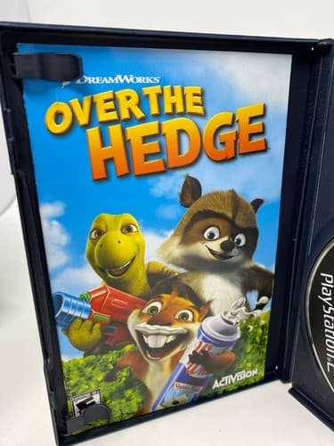 TESTED PlayStation 2 PS2 Game OVER THE HEDGE with Manual Complete Black Label — photo 8