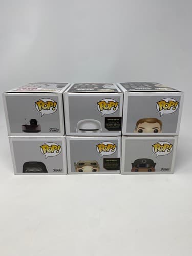 Funko Pop! Star Wars Vinyl Figures Lot of 6 - Rey Resistance BB Unit Finn New — photo 9