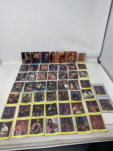 WWF 1997 Express Wrestling HULK HOGAN Game Cards Lot Of 26 Topps 1998 Lot Of 24