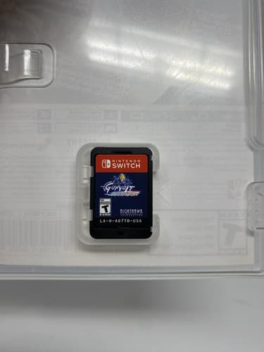 Azure Striker Gunvolt: Striker Pack (Nintendo Switch, 2017) Game & Case — photo 5