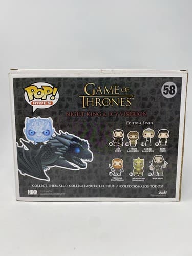 Funko Pop! Rides: Game of Thrones Night King & Icy Viserion Glows in the Dark#58 — photo 5