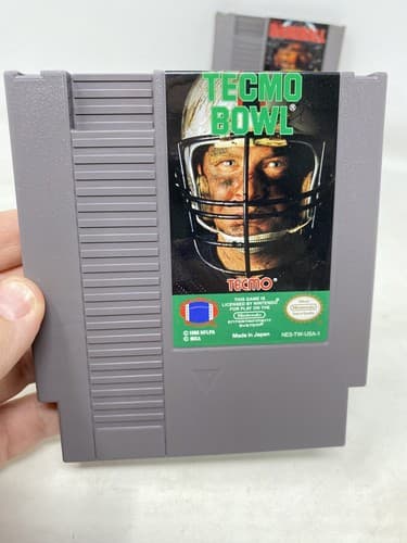Tecmo Bowl Football and Baseball (Nintendo Entertainment System Cartridge Only — photo 2