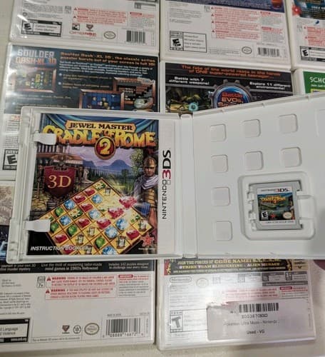Lot Of 10 Nintendo 3DS Games - Tested - Pac-man, Sushi, Noir, Rex, Scribblenauts — photo 9