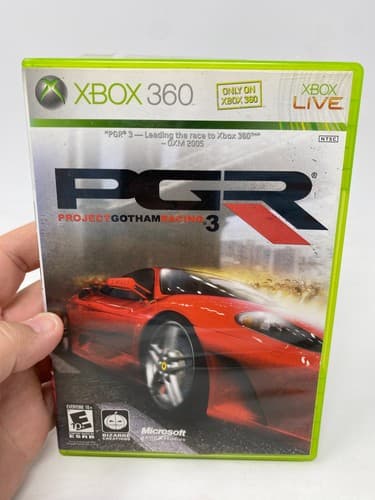 Project Gotham Racing 3 (Microsoft Xbox 360, 2005) Complete CIB