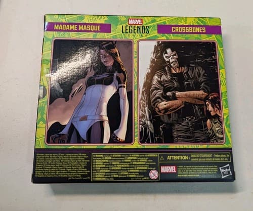 Hasbro MADAME MASQUE & CROSSBONES MISB Super Villains MARVEL LEGENDS 2025 6in. — photo 6