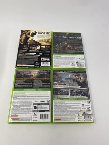 Lot of 4 Assorted Xbox 360 Video Games Thief Rage Anarchy Edition Metro Bureau — photo 2