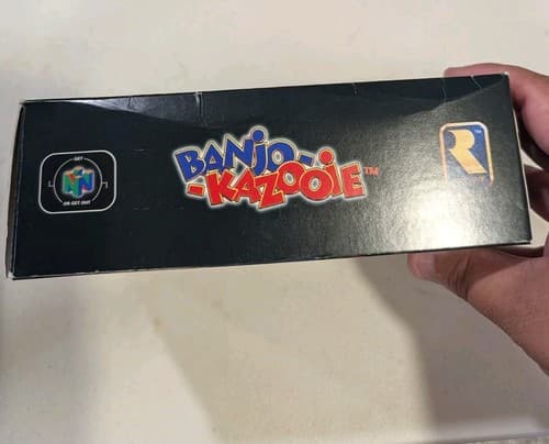 Banjo Kazooie Nintendo 64 Pre-Order T Shirt Box Only - Very Rare — photo 4