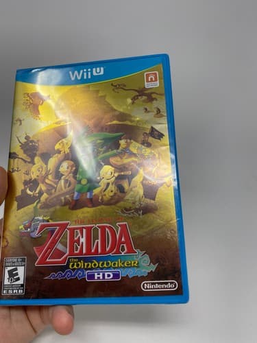 Legend of Zelda The Windwaker HD Nintendo Wii U Brand New Factory Sealed GOLD — photo 6