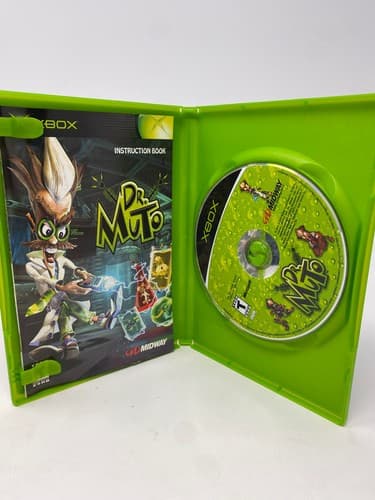 Dr. Muto (Microsoft Xbox, Midway) complete w/ case & manual- Tested/working- — photo 7