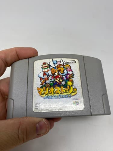 Mario Story Paper Mario Nintendo 64 N64 Japanese Import Cartridge Only — photo 4