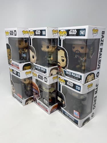 Funko Pop! Star Wars Vinyl Figures Lot of 6 - Jyn Erso Lando Calrissian — photo 8