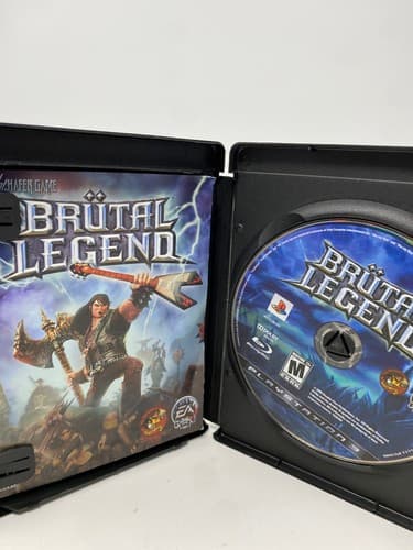 Brutal Legend PS3 Action Adventure M Mature Electronic Arts Rental Case — photo 7