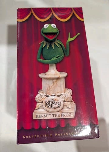 Muppet Show KERMIT Collectible Polystone Bust 2003 Sideshow Weta — photo 9
