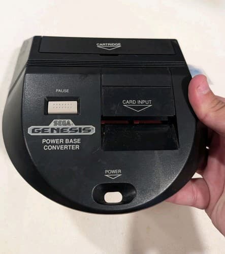 Vintage Sega Model 1620 Power Base Converter - Sega Genesis Tested Working — photo 2