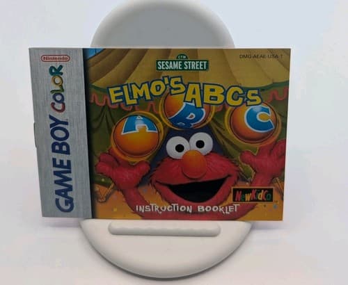 Elmo's ABCs Gameboy Color Complete CIB Nintendo Tested — photo 4