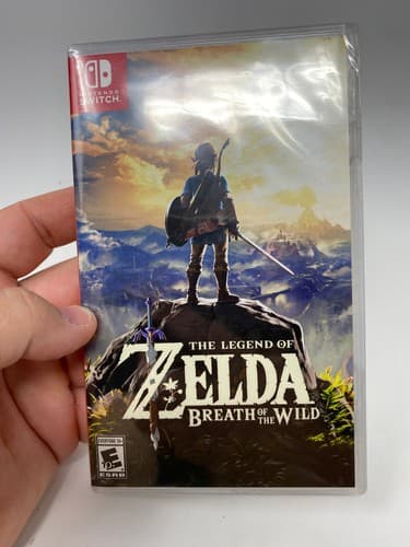 Legend Zelda Breath of Wild (Nintendo Switch) Factory Sealed! FIRST-PRINT 00000 — photo 2