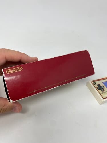 Nintendo Game Boy Micro Famicom Edition Complete in Box CIB w/ Notepad & Game — photo 7