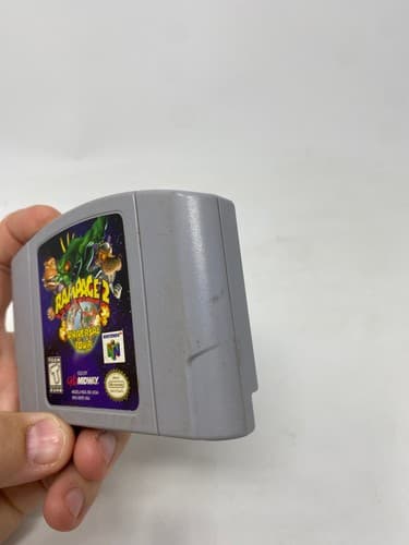Rampage 2 Universal Tour (Nintendo 64, 1999) *Authentic - Tested* — photo 6