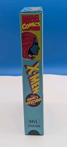 Hasbro X-Men Marvel Legends 90s Animated Mystique 6" Action Figure Retro VHS Box — photo 3
