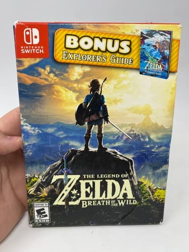 Legend of Zelda Breath of the Wild Starter Pack Explorers Guide Switch BRAND NEW