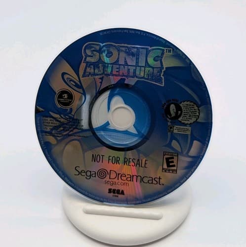Sonic Adventure 1 - Sega Dreamcast NFR Not for Resale - Disc Only - Resurfaced — photo 2