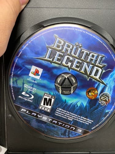 Brutal Legend PS3 Action Adventure M Mature Electronic Arts Rental Case — photo 9