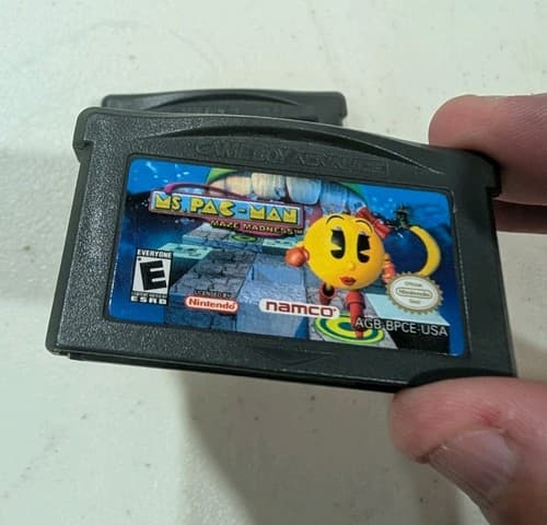 Pac-man Maze Madness & Pac-Man Collection (Nintendo Game Boy Advance, GBA) Lot — photo 2