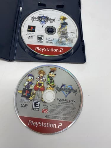 Kingdom Hearts II 2 Greatest Hits PS2 Square Enix Action RPG Disney Video Game — photo 9