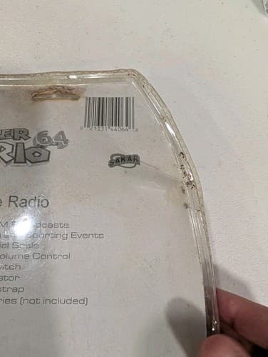 Super Mario 64 Headphones AM FM Blue In Package — photo 6