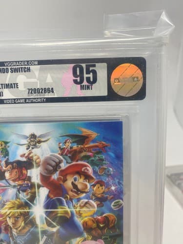 Super Smash Bros Ultimate Nintendo Switch Sealed New VGA 95 MINT Graded — photo 3