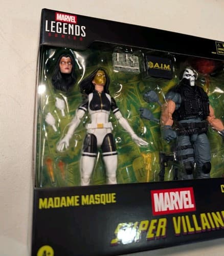Hasbro MADAME MASQUE & CROSSBONES MISB Super Villains MARVEL LEGENDS 2025 6in. — photo 2