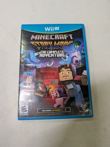 Minecraft: Story Mode - The Complete Adventure (Nintendo Wii U, 2016)